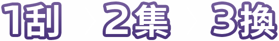 1刮 2集 3換